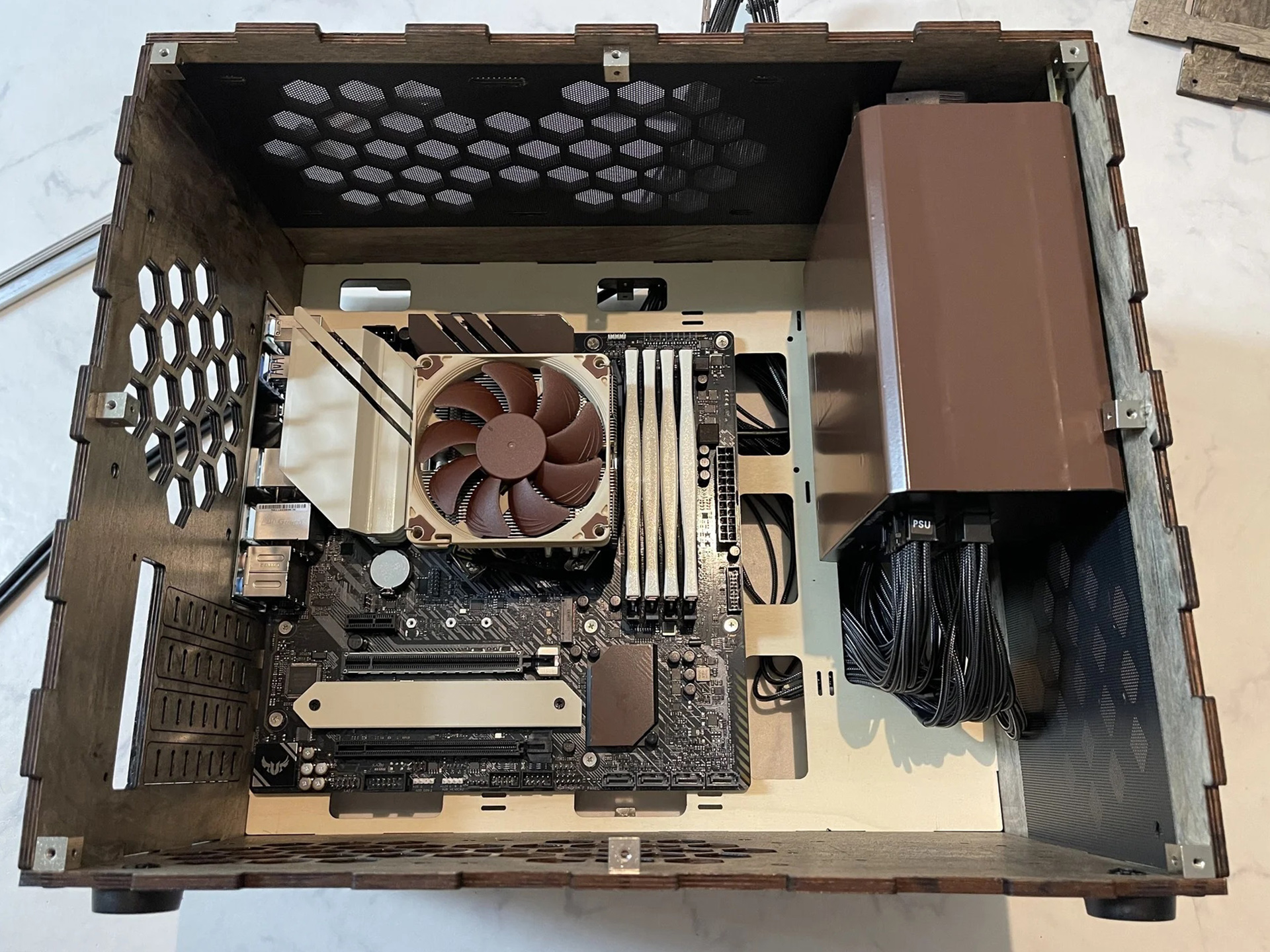 This Noctua-themed gaming PC is a bespoke beauty you can buy