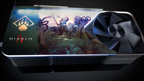 Nvidia Diablo 4 GeFprce RTX 4080 graphics card